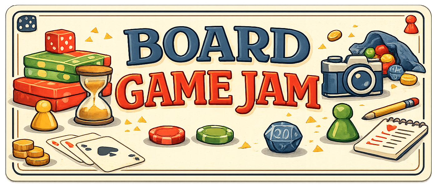 Board Game Jam banner